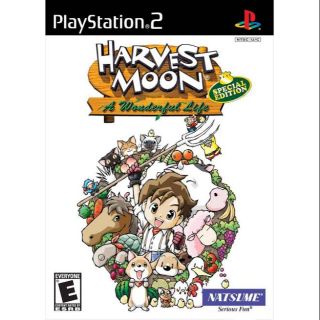 แผ่นเกมส์ PS2 - Havest moon A Wonderful Life Special Edition เกมปลูกผัก (เก็บปลายทางได้)✅