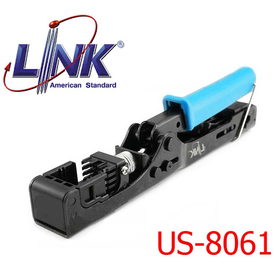 Link Tool คีมเข้าสายตัวเมียและตัวผู้ (US-8061) 'LINK' ของแท้รับประกัน 1 ปี