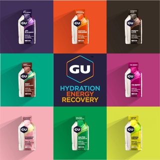 GU ENERGY GEL - เจลให้พลังงานสำหรับออกกำลังกาย เจลเพิ่มพลังงาน เจลออกกำลังกาย