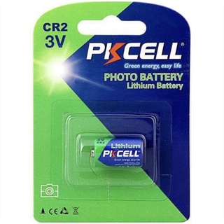 ถ่านกล้องถ่ายรูปPKCELL CR2 3V แพคล่ะ 1 ก้อน