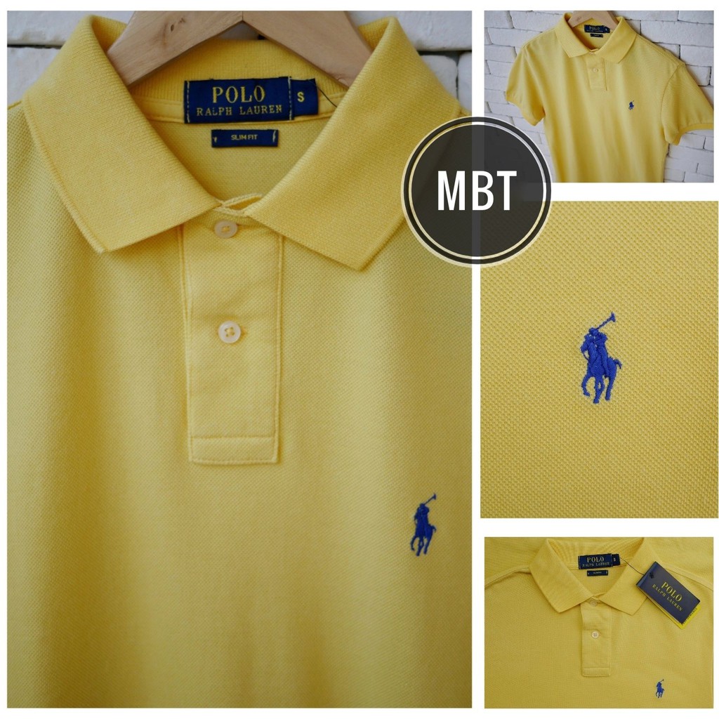 POLO RALPH LAUREN SLIM FIT POLO SHIRT | Shopee Thailand