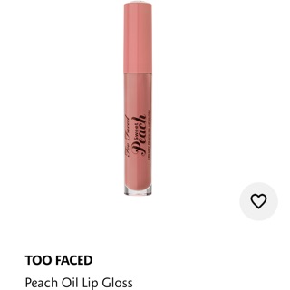 Too face lip gloss # papa dont peach