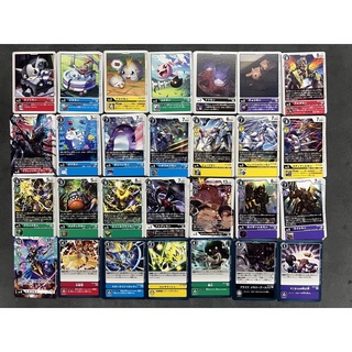 DIGIMON CARD GAME แยกใบ ภาษาญี่ปุ่น BT7 ระดับ U