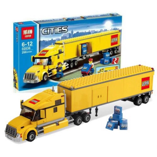 เลโก้ รถบรรทุก Big Truck 298ชิ้น lepin02036