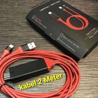 สาย HDTV IPHONE / สาย HDMI TO IPHONE / สําหรับ CELLPHONE TO TV