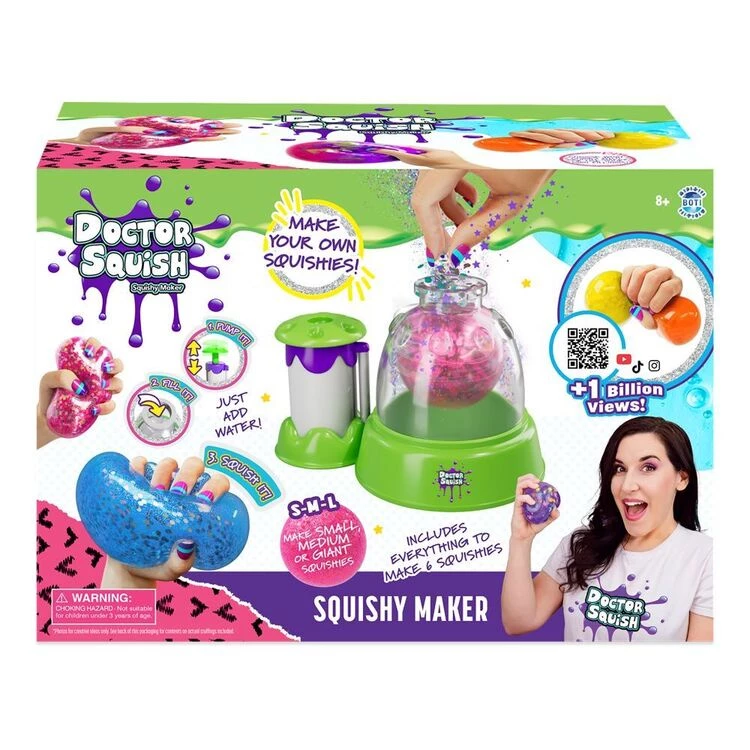 Doctor Squish Squishy Maker เป็นเครื่องทำ Squishy ที่ทันสมัยซึ่งใช้งานง่าย