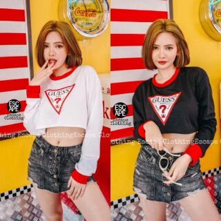 เสื้อแขนยาวแต่แอบแซ่บ ตัวนี้ตอบโจทย์
กับเสื้อครอปแขน