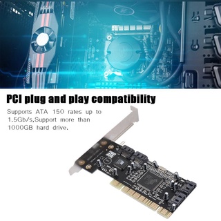 พอร์ต Pci 4 การ์ด 5Gbps Pci 4 พอร์ต 16X Sata Sata Riser Sil3114 การ์ด