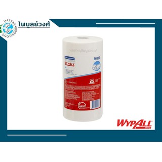 ผ้าเช็ดทำความสะอาด WYPALL*X60 Small Roll Wipers 1 ม้วน - 90196E