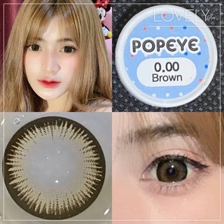 popeye brown บิ๊กอายส์น้ำตาลขอบเข้มตาโต