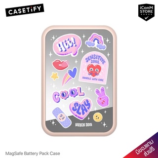 [พร้อมส่ง] CASETiFY - Postive Vibe Stickers เคสสำหรับ Magnetic Battery Pack [ผ่อน0% ส่งฟรี มีของแถม]