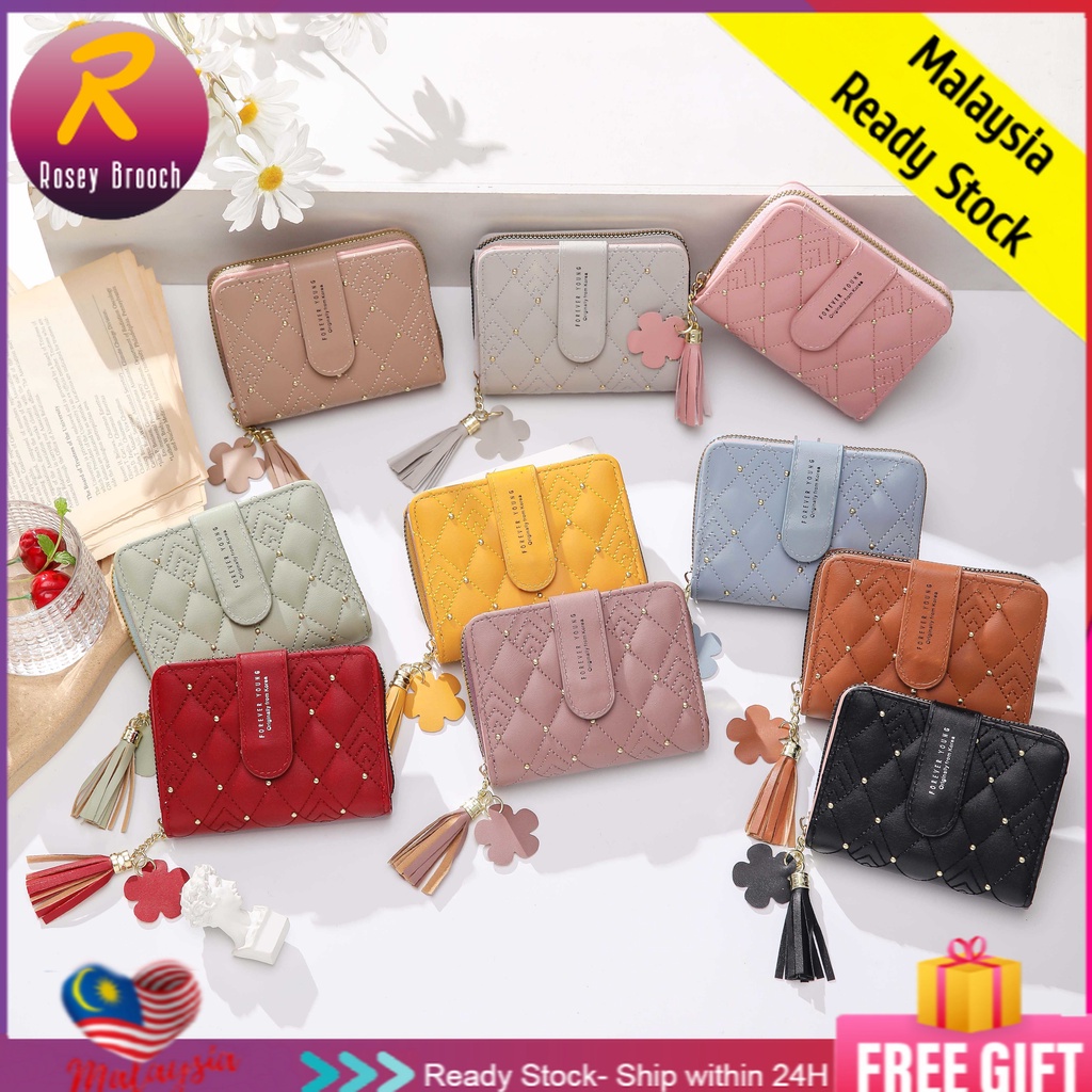 F4819 Forever Young กระเป๋าสตางค์ใบสั้น สําหรับสตรี