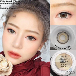 Kitty Kawaii​ คิตตี้ คาวาอิ สีเทา -​2.75// คอนแทค​เลนส์​สั้น​ 275 contactlens สายตาสั้น​ 275 สายตาสั้น-2.75