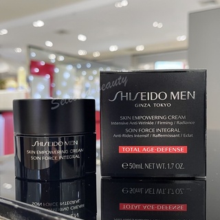 Shiseido Men Total Age Defense Skin Empowering Cream 50ml ฟื้นบำรุงผิว (ผลิต 2022)