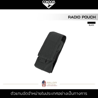 Condor - Radio Pouch [ Black ] กระเป๋าวิทยุสื่อสาร ปลอกวิทยุ