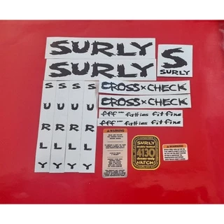 สติ๊กเกอร์จักรยาน Surly Cross x Chek