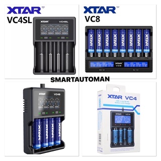 เครื่องชาร์จถ่านXTAR รุ่น VC8/VC4SL/VC4S/VC4 หน้าจอdigital ของแท้เลือกรุ่นที่ต้องการ