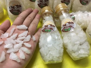 เกลือตัวผู้ แท้ (เกลือมงคล)พรีเมี่ยม คัดเกรด สะอาดทานได้ (120 กรัม) ทำตำรับยา , รอยสักปรวด