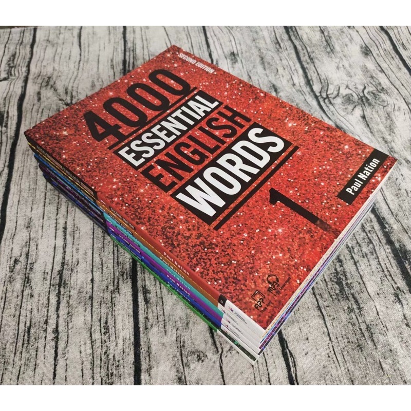 4000 Essential English Words Level 1/2/3/4/5/6 , 6 Books Set