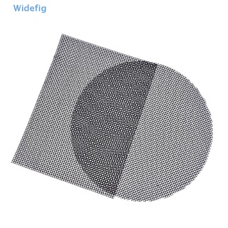 Widefig แผ่นรองย่างบาร์บีคิว ไม่ใช่ตาข่าย สีดํา สินค้าใหม่