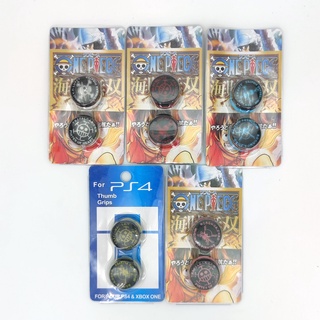 4 in 1 ฝาครอบปุ่มกดจอยสติ๊ก แบบอนาล็อก ยางซิลิโคน สําหรับ PS4 PS3 Xbox One Xbox 360 Controller