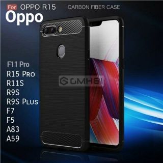 Oppo F11 Pro R15 Pro F7 F5 R11S R9S Plus A83 A59 Rugged TPU Bumper Soft Cover Case พร้อมส่ง