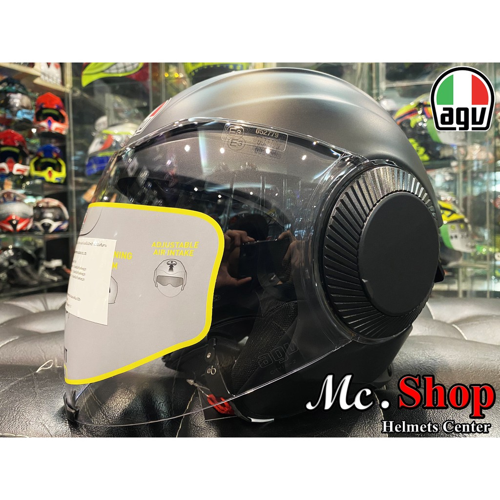 หมวกกันน็อค AGV ORBYT TOP MATT BLACK