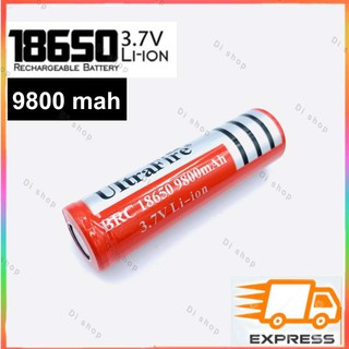 Di Shop UltraFire ถ่านชาร์จ Li-ion 18650 3.7V 9900mAh (1ก้อน)