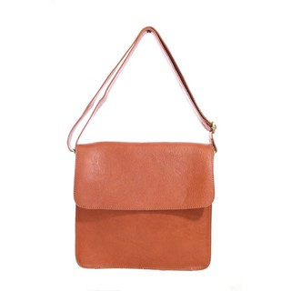 กระเป๋าสะพายรุ่น Square สีแทน (Size S)