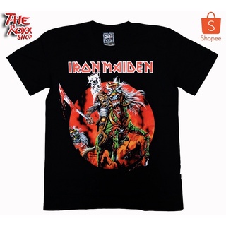 เสื้อยืดคอกลมเสื้อวง Iron Maiden  MS -117 เสื้อวงดนตรี เสื้อวงร็อค เสื้อนักร้องS-4XL