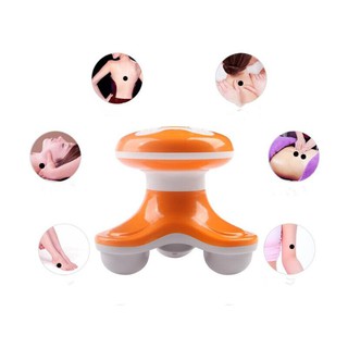 เครื่องนวดไฟฟ้า massage อิเล็กทรอนิกส์ 3ขา แบบสั่นพกพา  Mini Massager นวดคอ บ่า ไหล่ หลัง ขนาดเล็ก