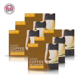 [แพ็ค 6 ราคาพิเศษ] BEAUTY BUFFET LANSLEY DIET COFFEE PLUS - แลนซ์เลย์ กาแฟพลัส ( 10ซอง/กล่อง )