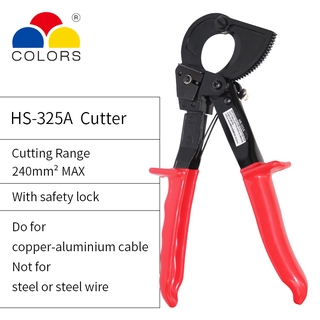 Copper Ratchet Cable Cutter Aluminum Cut to 240mm²  400mm Copper Wire Hand Tools Y5ML