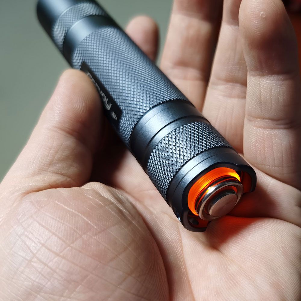 ปุ่มสวิทช์สแตนเลส 16 มม. สําหรับ Convoy S2 +/S3/S2/S5/S6/S8/M1/M2/C8/C8+ / s21a ไฟฉาย - รูปที่ 6