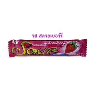 (1 กระปุก) Balloon ลูกอมเปรี้ยว รสผลไม้ รสส้ม สตรอ มะนาว ลิ้นจี่ องุ่น โคล่า 1 กระปุก 48 เส้น