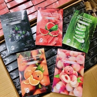 (ส่งฟรีไม่ใช้โค้ด) MOODS SNAIL PLUS PREMIUM FACIAL MASK // Precious Skin Thailand Ampoule Mask // V