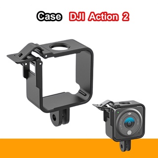 TELESIN Frame Case DJI Action 2 เคสเฟรม กรอบป้องกัน กันตก เคส กันกระแทก Border Protective Shell Case for DJI Action2