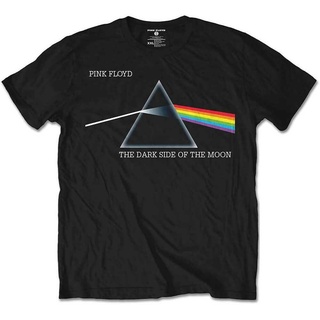 ขายดี!ขายดี เสื้อยืดลําลอง แขนสั้น พิมพ์ลาย Pink Floyd Dark Side Of The Moon สีดํา สําหรับผู้ชาย KKenmk04OMokcj09S-5XL