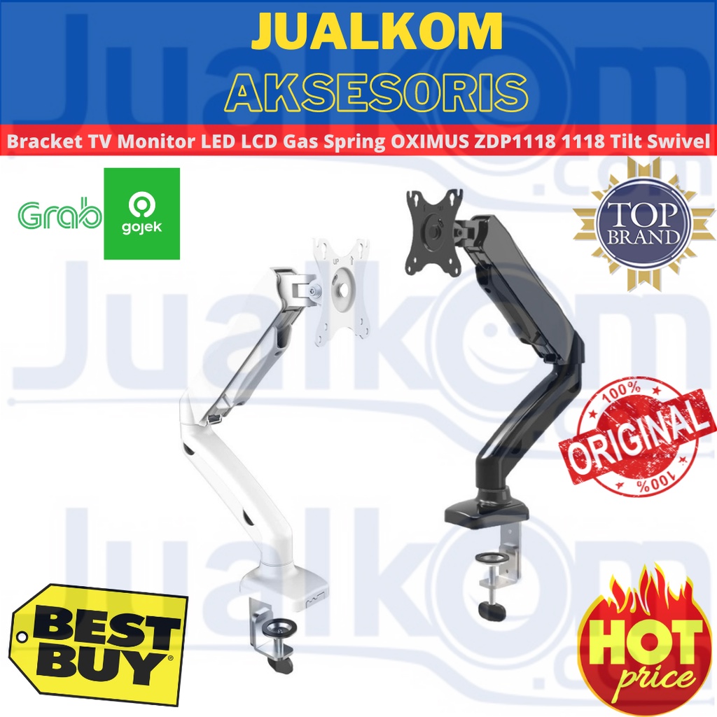 OXIMUS ZDP1118 1118 เอียงหมุน LED LCD แก๊สสปริง Monitor TV Bracket