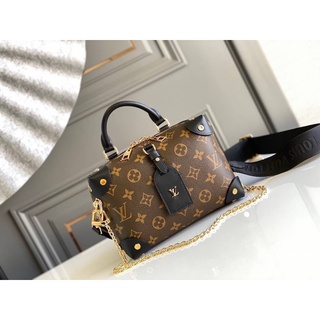 🔥🔥พร้อมส่ง New Louis Vuitton Petite Malle Soupleเทพ