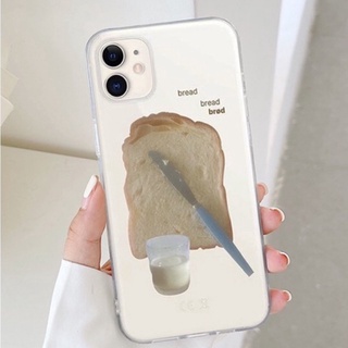 [พร้อมส่ง🇹🇭] เคสไอโฟน ลายขนมปัง 🍞 (60) เคสiPhone เคสใส iPhone11 iPhoneXR iPhone12 iPhone13 iPhone7Plus/8Plus iPhoneXsMax