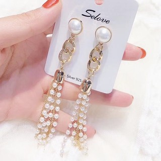 ric.shop.8338   ต่างหูประดับมุข​  รหัส093