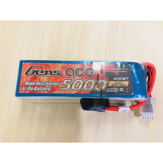 แบตเตอรี่ลิโพ GEN 5000mah 60c (14.8)(4เซล) แบตลิโพ lipo