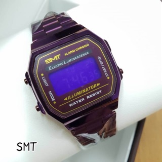 SMT WATCH นาฬิกาแฟชั่น แบรนด์แท้ พร้องกล่อง กันนำ้