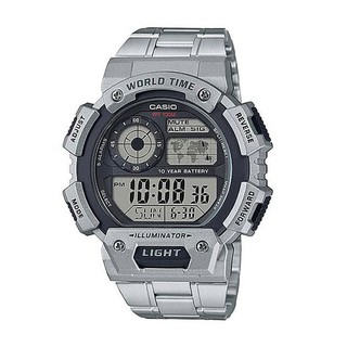 นาฬิกา CASIO worldtime sport AE-1400WHD-1AVDF (ประกัน CMG) นาฬิกาผู้ชาย นาฬิกาผู้ชาย นาฬิกาแบรนด์