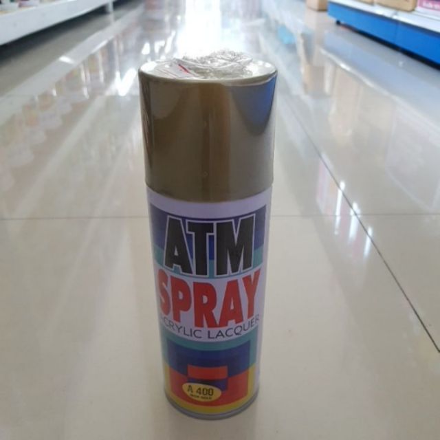 สีสเปรย์ สีทอง ยี่ห้อ ATM 400