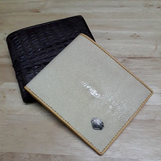 stingray wallet+crocodile wallet package 2pcs