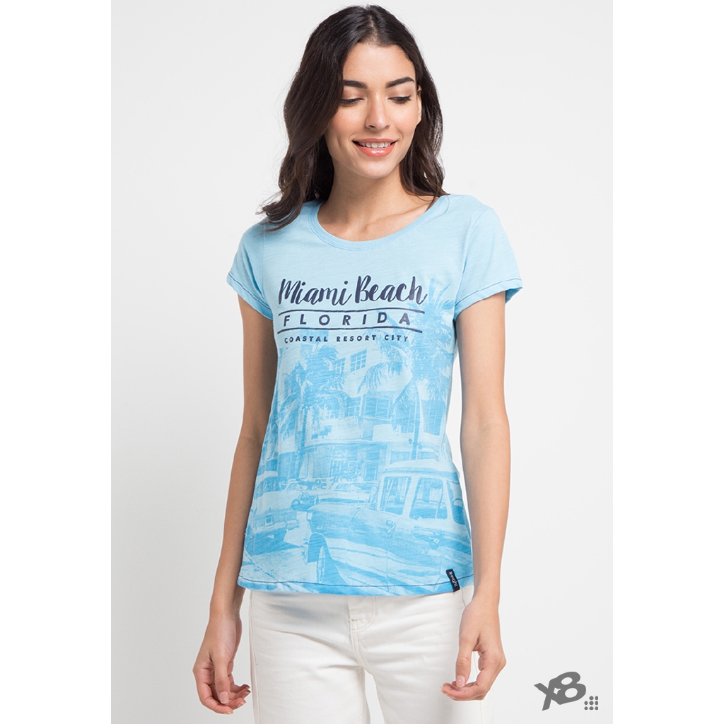 KATUN X8 Jazmin Tops - เสื้อยืดผ้าฝ้ายผู้หญิง - Family Collection