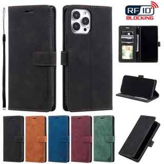 เคส Huawei P30 Lite P20 P40 Pro Nova 3e 4e 7i Honor 9 10 Lite เคสโทรศัพท์หนังฝาพับพร้อมช่องใส่บัตรสําหรับ p20pro p30pro p40pro p30lite honor9 honor10 lite nova7i nova3e nova4e เคสฝาพับ