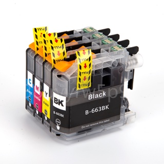 For LC669 XL LC665 XL LC-669 XL LC-665 XL BK C M Y Ink Cartridge for Brother